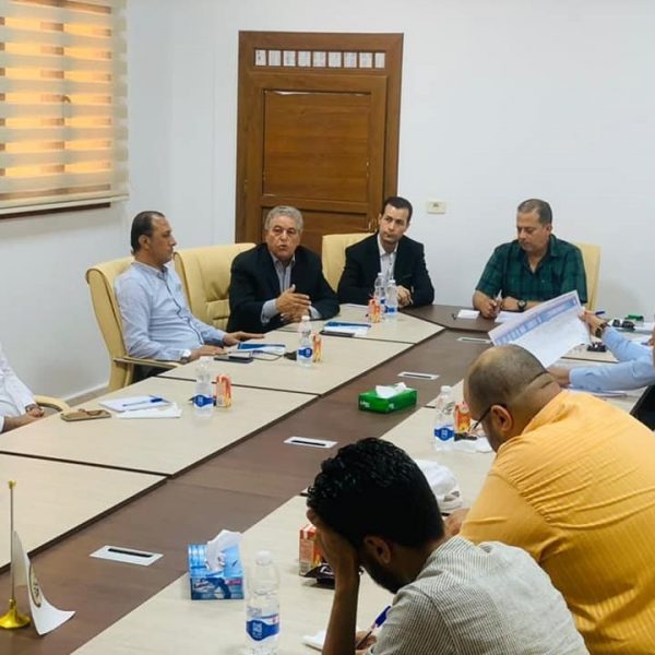 أجتماع الغرفة المركزية بمقر المجلس البلدي صبراته (2)