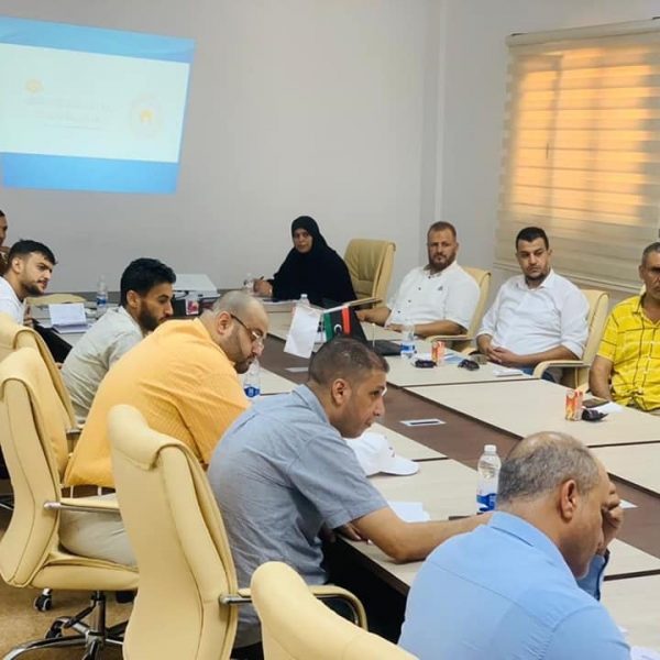 أجتماع الغرفة المركزية بمقر المجلس البلدي صبراته (3)