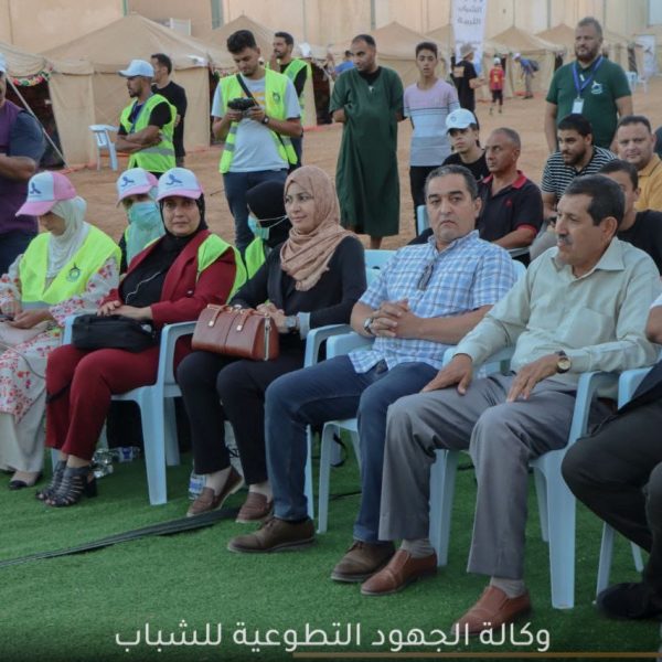 حفل إختتام المخيم الوطني الأول لإعداد قادة وكالة الجهود التطوعية للشباب (22)