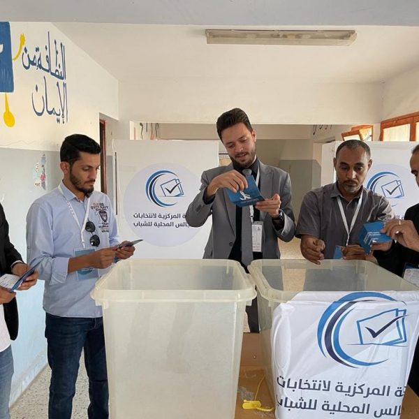 إنتهاء العملية الانتخابية ببلدية براك الشاطئ تحت إشراف وزارة الشباب (1)