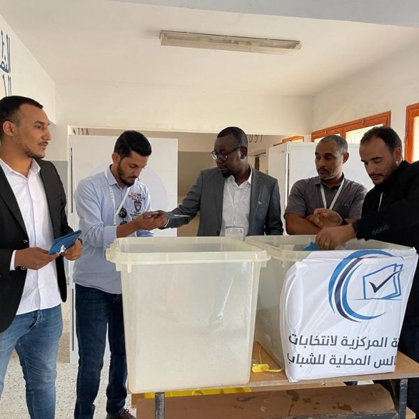 إنتهاء العملية الانتخابية ببلدية براك الشاطئ تحت إشراف وزارة الشباب (3)