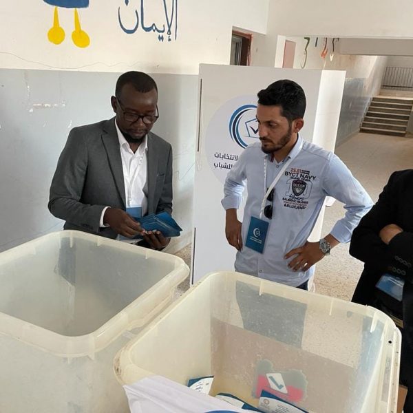 إنتهاء العملية الانتخابية ببلدية براك الشاطئ تحت إشراف وزارة الشباب (4)