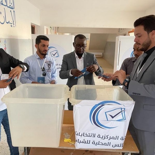 إنتهاء العملية الانتخابية ببلدية براك الشاطئ تحت إشراف وزارة الشباب (5)