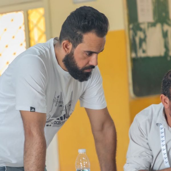 الزني يتابع اول عملية إنتخابية للمجالس المحلية للشباب في مدينة الجميل (9)