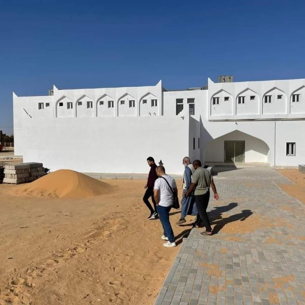 الشباب تتابع تنفيذ خطة عودة الحياة للمرافق الشبابية بغدامس (1)