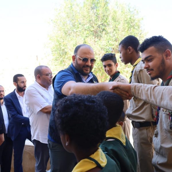 الشباب تتابع مقر فوج كشاف الجميل تمهيداً لافتتاحه بعد إعادة الحياة بهِ (1)