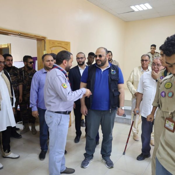 الشباب تتابع مقر فوج كشاف الجميل تمهيداً لافتتاحه بعد إعادة الحياة بهِ (11)