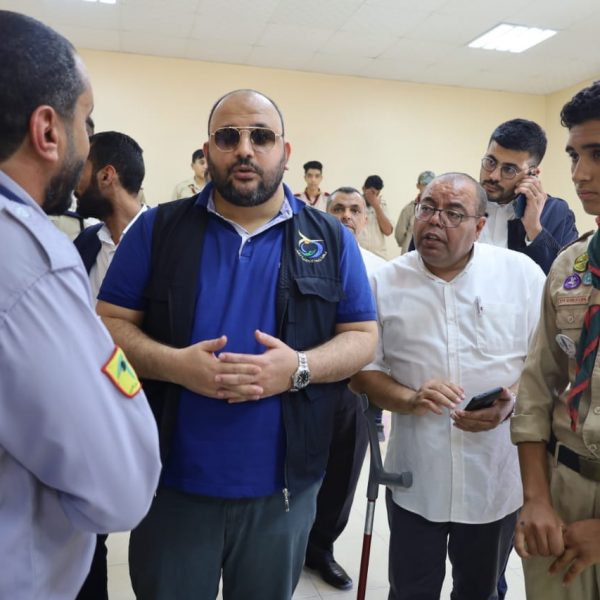 الشباب تتابع مقر فوج كشاف الجميل تمهيداً لافتتاحه بعد إعادة الحياة بهِ (5)
