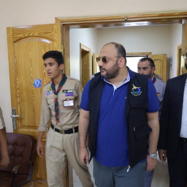 الشباب تتابع مقر فوج كشاف الجميل تمهيداً لافتتاحه بعد إعادة الحياة بهِ (9)