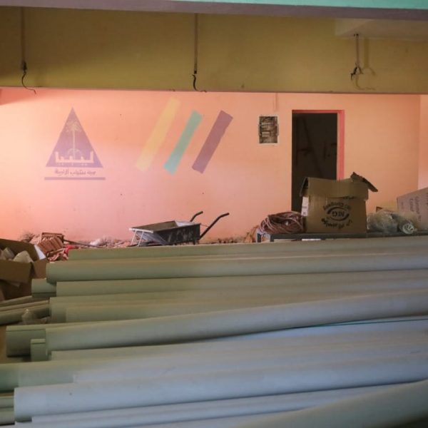 الشباب تقف على الأعمال المنجزة بمشروع عودة الحياة لبيت شباب الزاوية (13)