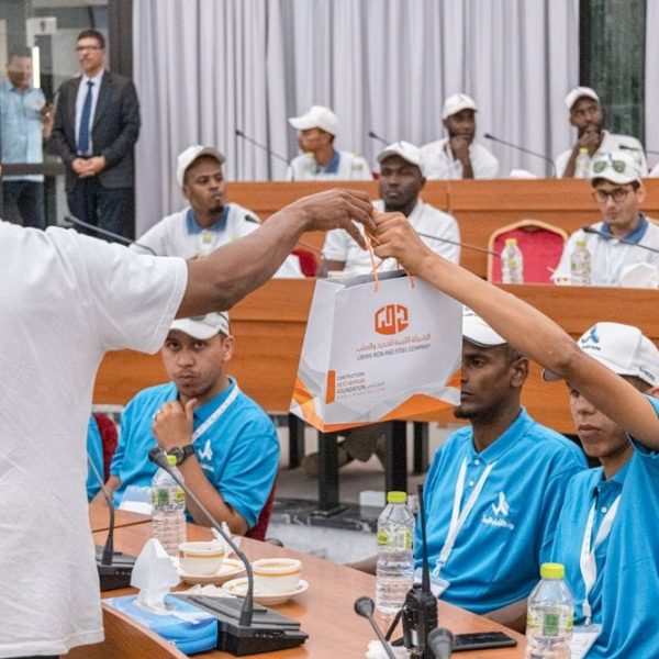 زيارة المشاركين بالمخيم الوطني الثاني لإعداد قادة الأمل للشركة الليبية للحديد والصلب (13)