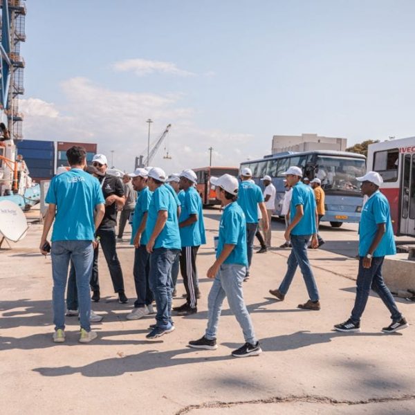 زيارة المشاركين بالمخيم الوطني الثاني لإعداد قادة الأمل للشركة الليبية للحديد والصلب (14)
