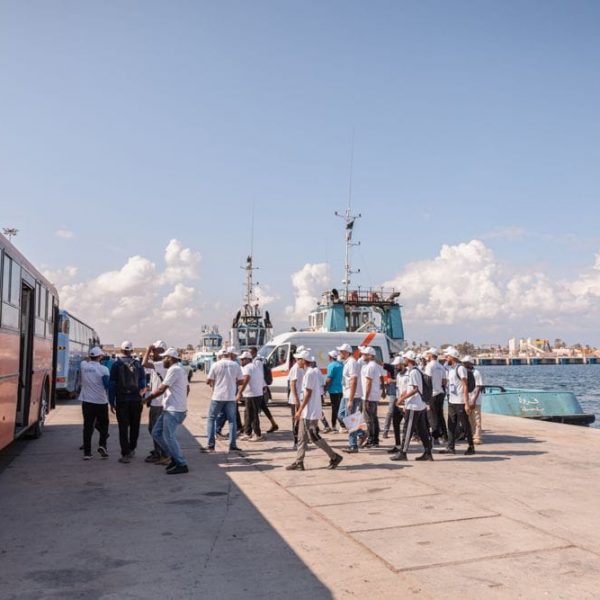 زيارة المشاركين بالمخيم الوطني الثاني لإعداد قادة الأمل للشركة الليبية للحديد والصلب (19)
