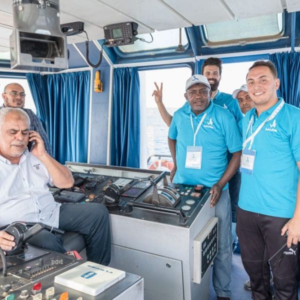 زيارة المشاركين بالمخيم الوطني الثاني لإعداد قادة الأمل للشركة الليبية للحديد والصلب (23)