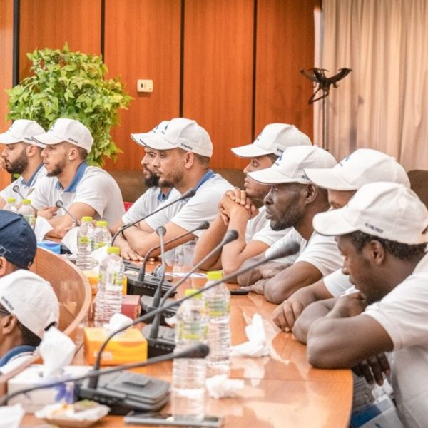 زيارة المشاركين بالمخيم الوطني الثاني لإعداد قادة الأمل للشركة الليبية للحديد والصلب (3)