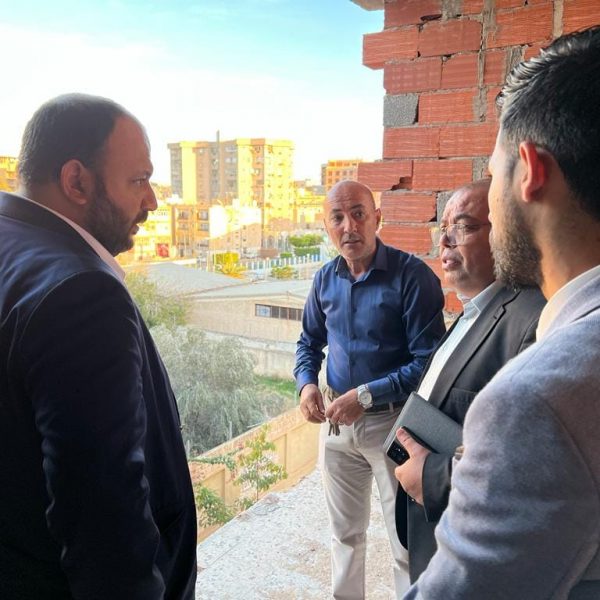 الزني في زيارة تفقدية للإطلاع علي اعمال اعادة التأهيل لمقر القيادة العامة للكشافة (2)