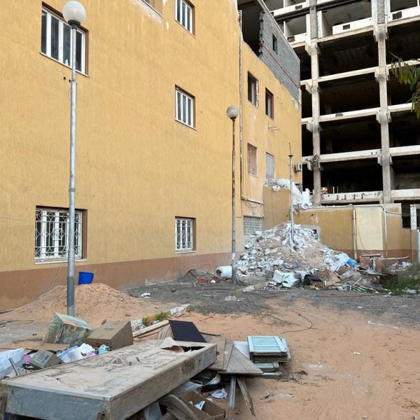 الزني في زيارة تفقدية للإطلاع علي اعمال اعادة التأهيل لمقر القيادة العامة للكشافة (7)