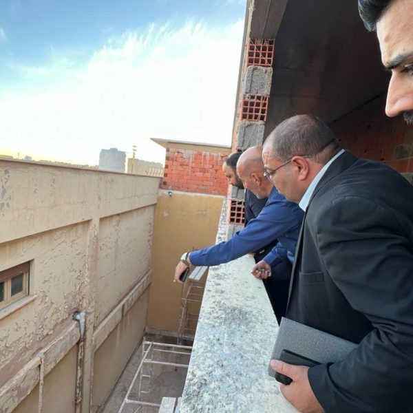 الزني في زيارة تفقدية للإطلاع علي اعمال اعادة التأهيل لمقر القيادة العامة للكشافة (9)