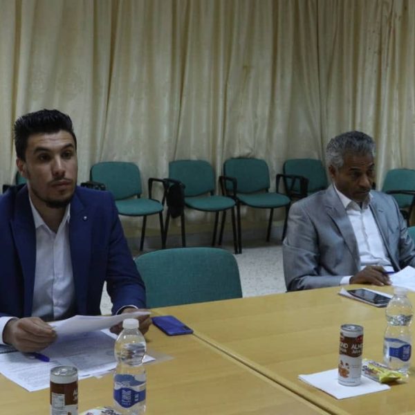الإجتماع الأول الخاص بمدراء مكاتب الشؤون القانونية على مستوى فروع الوزارة بعموم ليبيا (2)