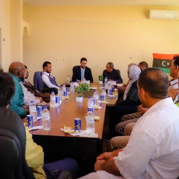 الشباب فرع سبها في زيارة إلى بلدية برقن الشاطي (8)