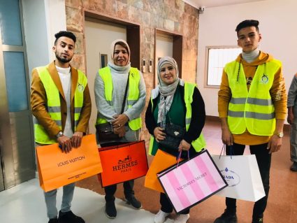 زيارة منتسبي وكالة الجهود التطوعية للشباب تاكنس لمستشفى بنغازي (1)